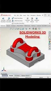 SOLIDWORKS 3D Modeling Practice 🔥#shorts #trending #explore