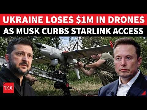 'Drones Dropping Like Flies': Win for Russia As US Helps Putin Troops Against Ukraine With Starlink?