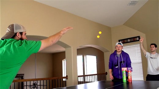 Can we pull off these ping pong trick shots? 🏓👀 #dudeperfect #pingpong #trickshots | Dude Perfect