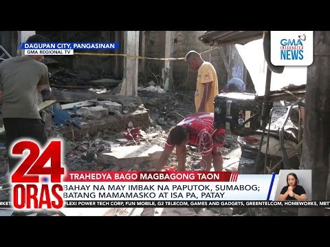 House storing firecrackers explodes; 2 dead | 24 Oras