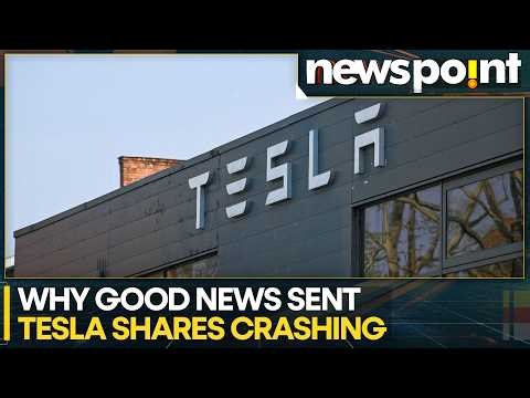 Tesla's Record Sales, Worst Stock Day Yet | WION Newspoint