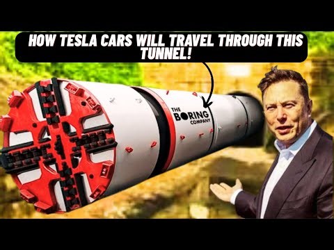 How Tesla Cars Will Drive Through The Boring Company Tunnel | Full Process Explained