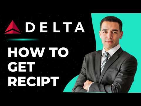 How To Get Receipt From Delta Airlines (How To Find Your Delta Flight Receipt)