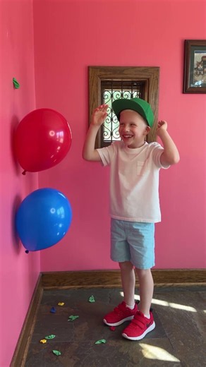 Pop! What fell out? 🎈 Balloon Surprise!