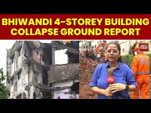 Bhiwandi Building Collapse: 6 Dead, Several Feared Trapped, Illegal Repairs Blamed, Rescue Ops On