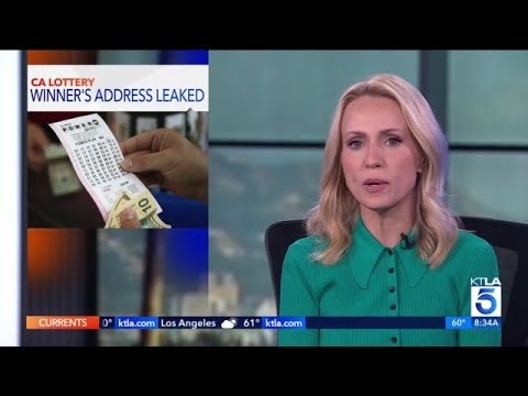 California Lottery accidentally releases jackpot winner's address