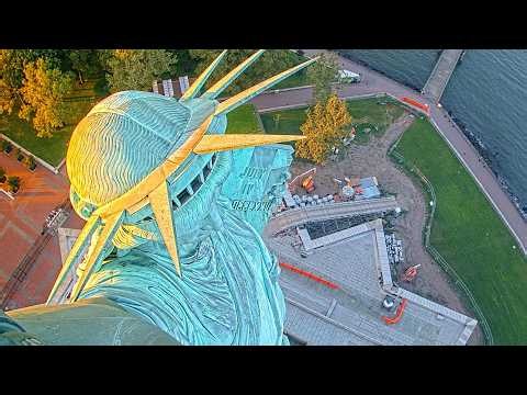 EarthCam Live: Statue of Liberty CrownCam