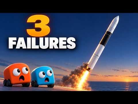 Why SpaceX's First Three Rockets Failed | Milo & Pip Ep. 1