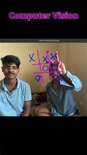 Drawing in Air with Hand Gestures... But AI Fixes My Messy Shapes 😭 | Funny Computer Vision Project