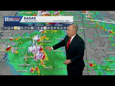 Severe Thunderstorm Watch: Alabama's weather gets stormy tonight, forecast brings more rain soon