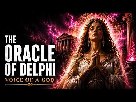 The ORACLE OF DELPHI: Voice of Apollo | Sleep History Story (Rain Sounds)