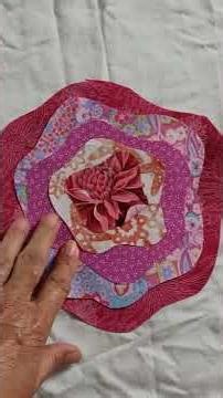 Stunning Shabby Rose Design | Easy Quilting Technique for Everyone #quilting #tutorial