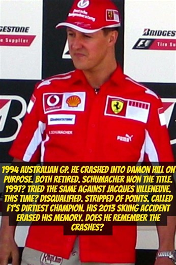 The Dirtiest Champion in F1 History – Michael Schumacher's Crashes That Won Titles