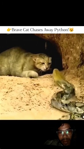 cat vs python #Dog vs python #DogHunting #pythonhunting