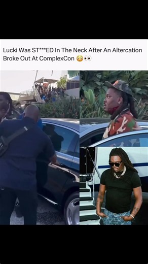 #Lucki apparently st*bbed at #Complexcon