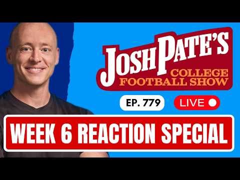 Week 6 Reaction Show | UGA Beats Bama | Texas + LSU + Oregon Fall | AP Poll Reaction