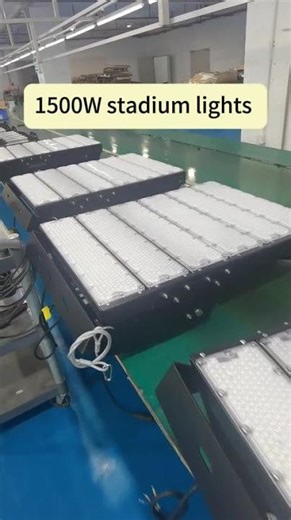 Pro Outdoor Lighting Factory | 1500W Stadium Lights in Production | Let’s Light the Finals #oemodm
