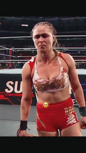 🥲💔 #rondarousey #hurt #wwe #fyp #viral | ronda rousey