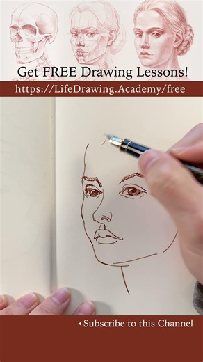 https://oldmasters.academy/free - improve your portrait drawing