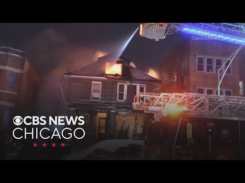 Firefighters battle blazes as home is engulfed on South side | Full Newscasts