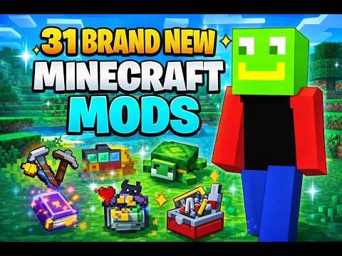 31 NEW Minecraft Mods You Need to See
