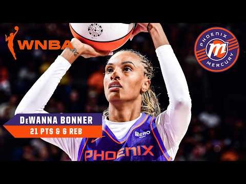 DeWanna Bonner scores 21 PTS in Mercury’s win over Sun 🔥 | WNBA on ESPN