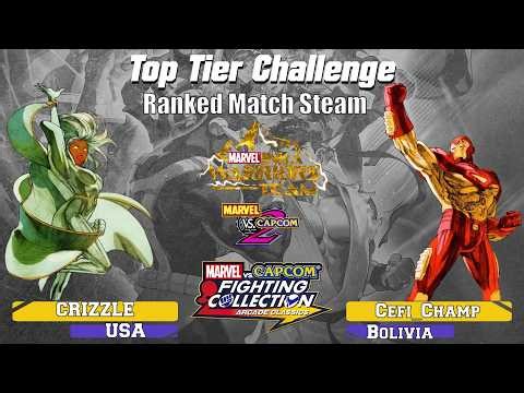 MVC Fighting Collection: Steam Ranked Match MVC2: CRIZZLE vs Cefi_champ:. 22.04.26 TOP TIER SET 🔥🔥🔥