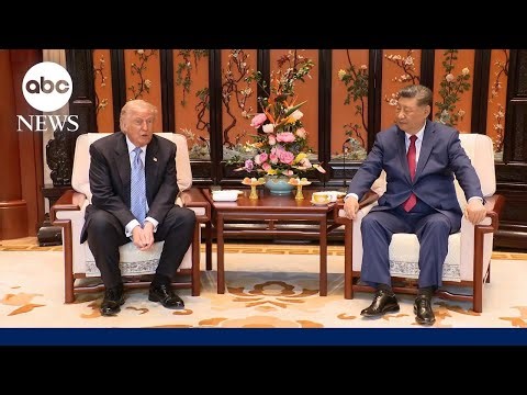 Trump and Xi end 2nd round of talks in high-stakes summit