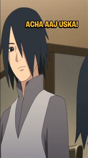 When Sarada Meets Sasuke!#sarada #sakura #sasuke #naruto #boruto