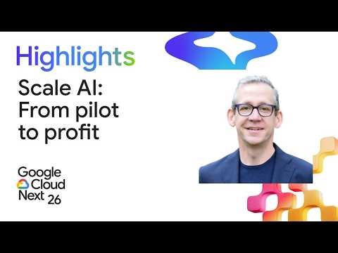 From pilot to profit: Build an AI-powered organization with Gemini