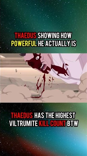 Thaedus Has the Highest Viltrumite Kill Count btw.. #invincible #shorts