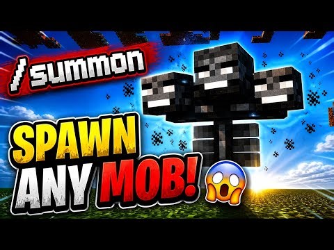 /summon command in Minecraft - Spawn any mod! 😱