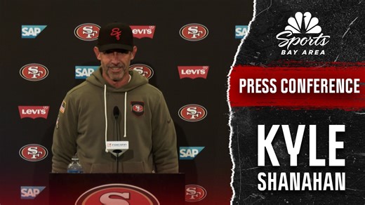 Kyle Shanahan shares Trent Williams injury update for 49ers-Seahawks matchup. Read more: shorturl.at/JHcr7 | NBC Sports Bay Area / California