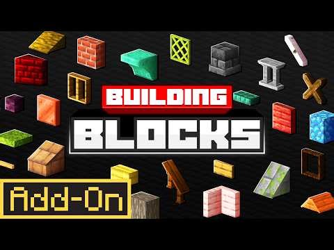This Minecraft Bedrock Add-On Adds 1500+ NEW BUILDING BLOCKS!