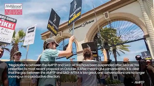 SAG-AFTRA Alleges "Bully Tactics" as Studios Suspend Negotiations | THR News Video [Full Movie]