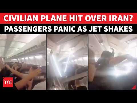 ON CAM: Missile Hits Civilian Plane? Boeing 737 Shakes, Passengers Panic And Shout Inside Jet