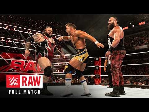 FULL MATCH: Braun Strowman vs. Bronson Reed vs. Chad Gable | Triple Threat Match: Raw, June 24, 2024