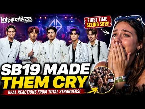Strangers Discovered SB19 at Lollapalooza — Their Reactions Went Viral!