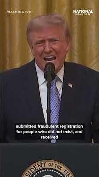 Election fraud uncovered in Michigan: Trump details what a Democrat organization ADMITTED