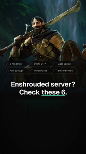 Enshrouded Server? Check These 6 | Live in 3 Min, 24/7, Auto-Updates