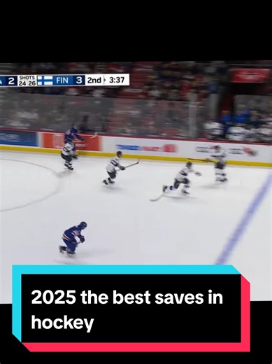 #hockey #viral #foryoupage❤️❤️ #goalie 2025 the best saves in hockey