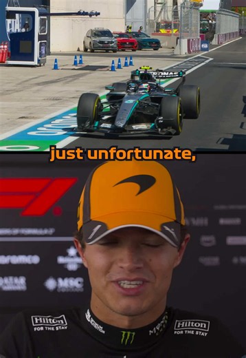 “the others were very fortunate today” 😔 #f1 #spanishgp #landonorris #f1drivers #motorsport