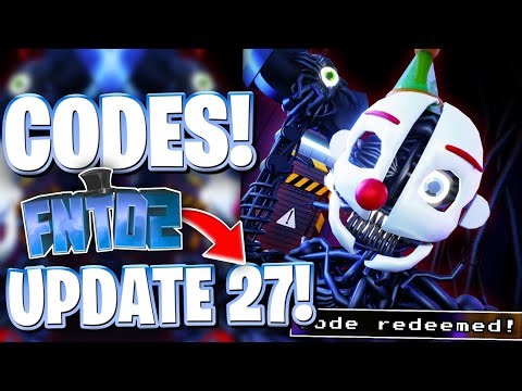 🎊SALVAGING! FIVE NIGHTS TD 2 CODES | BRAND NEW SALVAGING UPDATE 27 CODES FOR FNTD 2 ON ROBLOX