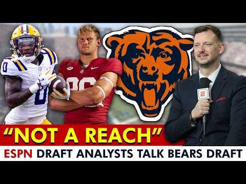 Chicago Bears Fans Get GREAT NEWS From ESPN NFL Draft Analysts