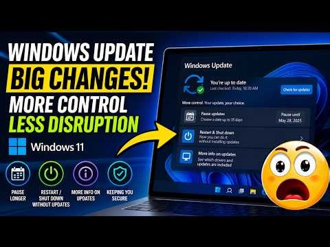 Microsoft Announced😱: Windows 11 Updates Are Getting a Huge Change
