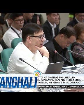 Executive Sec. Ralph Recto at dating PhilHealth Pres. Emmanuel Ledesma, sinampahan... | Balitanghali