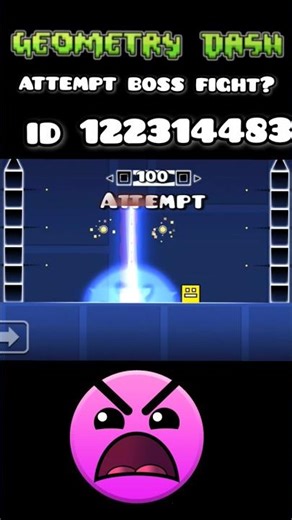 Attempt boss Fight in Geometry Dash