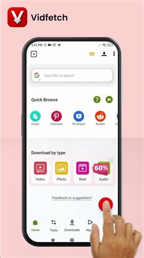 Download Any Video in Seconds 🔥| Best Video Downloader App | VidFetch | No Watermark
