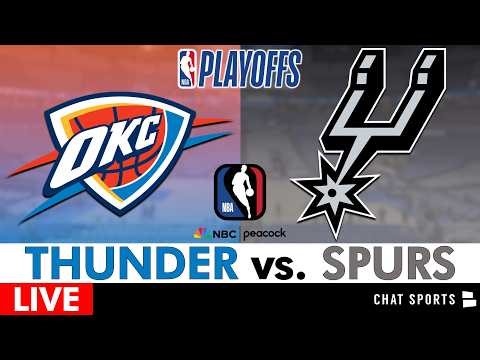 Thunder vs. Spurs Live Streaming Scoreboard, Play-By-Play, Highlights | WCF Game 1 Stream