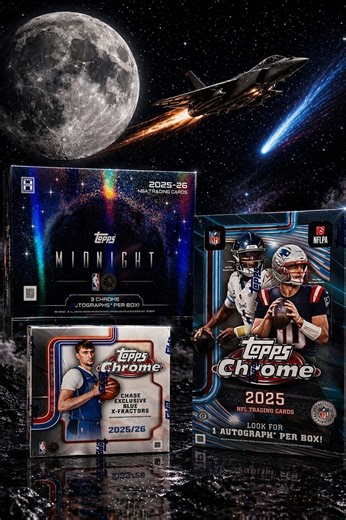 NFL Topps Chrome Hobby Auctions! & NBA PYT Mixer! | eBay Live Video